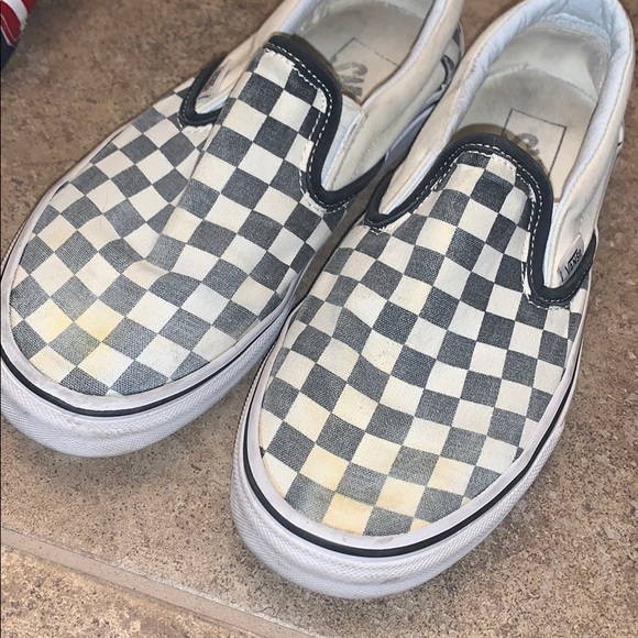 how to wash checkered vans without fading them